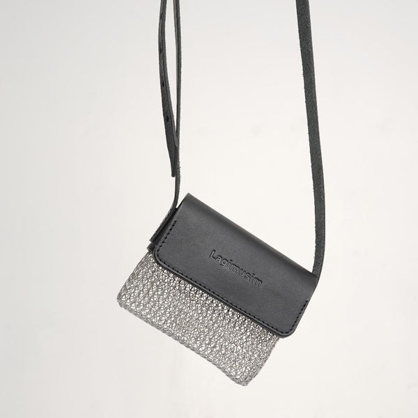 Wire＆Leather Mini shoulderbag 820