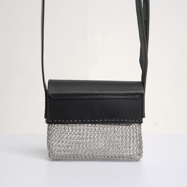 Wire＆Leather Mini shoulderbag 820