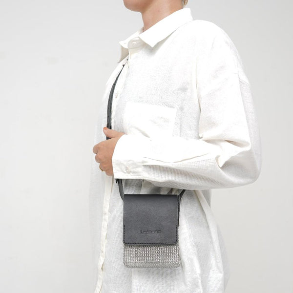 Wire＆Leather Phone Shoulderbag 830