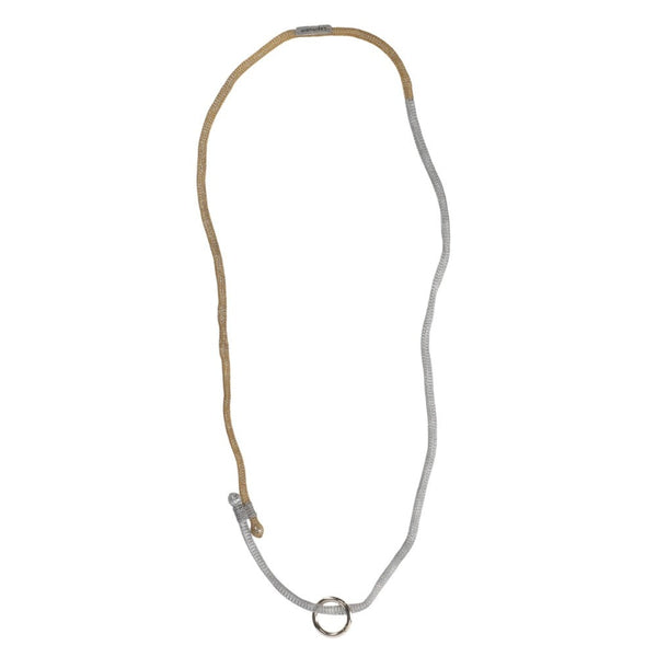 wire braided shoulder strap